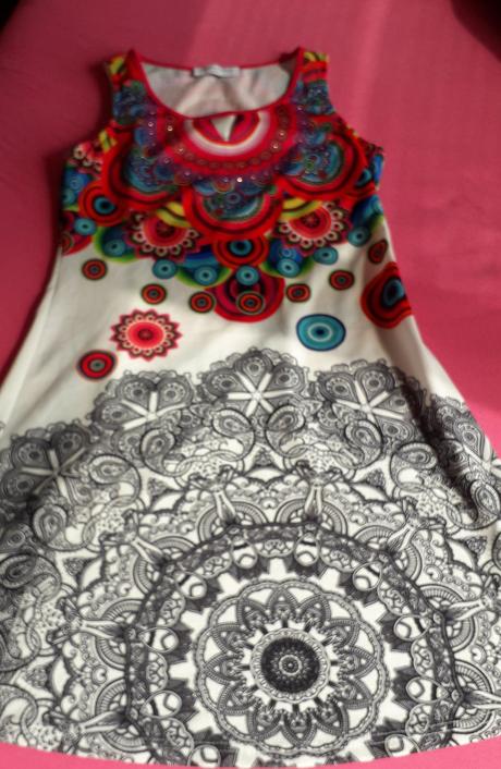 Šaty farebné, chantall,s