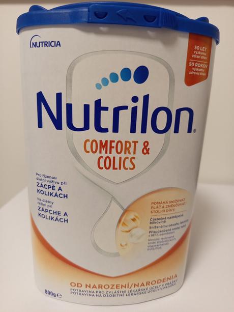 Nutrilon comfort & colics 800g, 