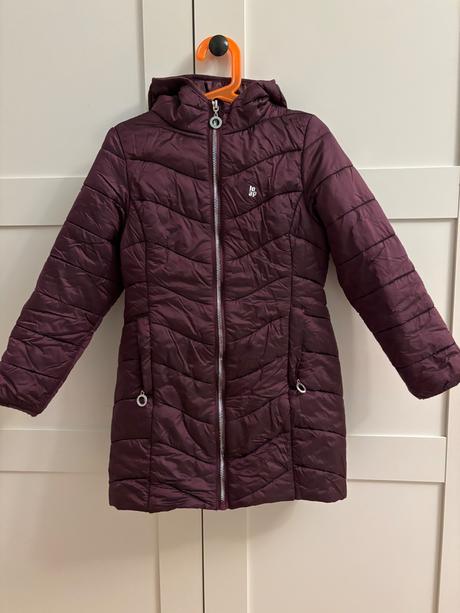 Zimná prešívaná ľahká predĺžená bunda, loap,116