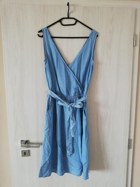 Riflové šaty, h&m,36