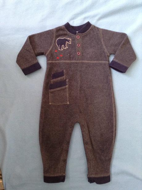 Prechodný flisový overal a čiapka jar/jeseň, 86