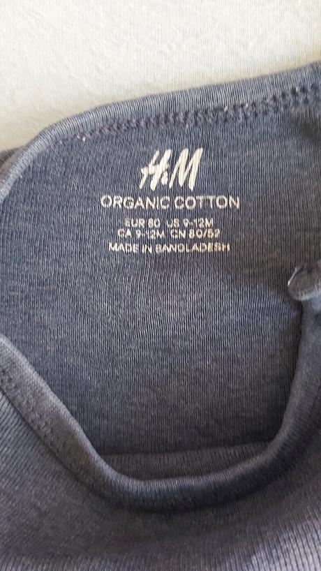 Body sivomodré h&m 80, h&m,80