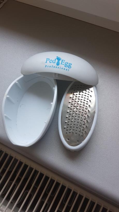 Ped egg pedikúra na päty, 