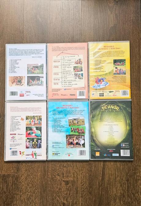 Dvd spievankovo 1 - 6, 