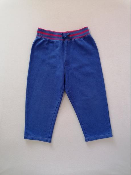 Modre teplaky s vreckom na zadocku, f&f,104