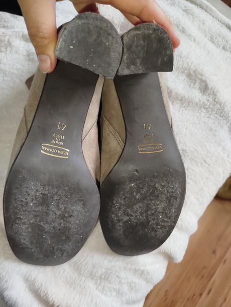 Kožené čižmy vera gomma, 41