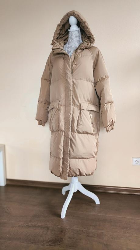 Zimná bunda perova, s