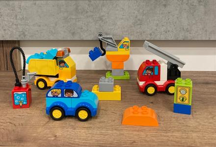 Lego duplo moje prvé autíčka a nákladiaky 10816,