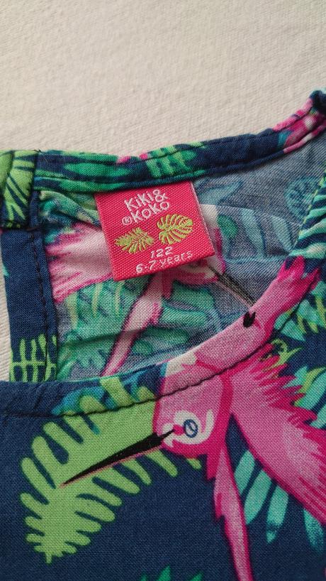 Krásne ľahučké letné šaty pre malé parádnice, kiki&koko,122