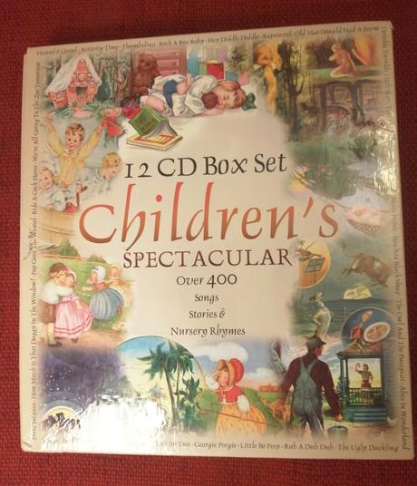 Anglické cd s rozpravkami, hudbou, 