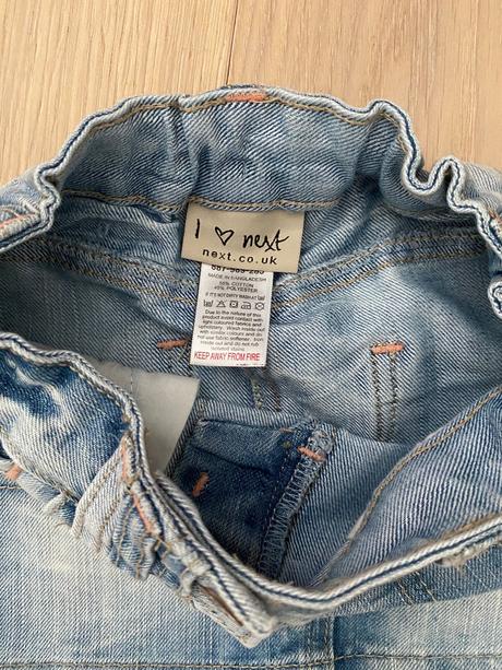 Minisukňa jeans next, next,86