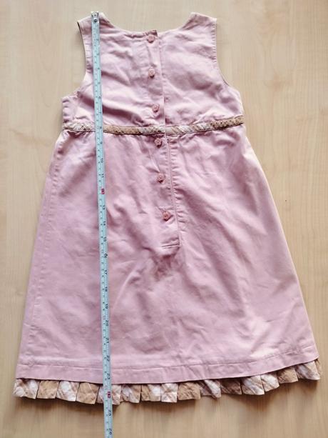 Hrubšie bavlnené šaty, h&m,110