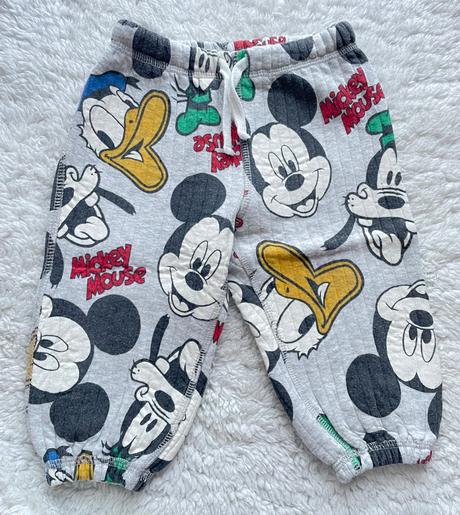 Svetloseda teplakova suprava mickey, h&m,74