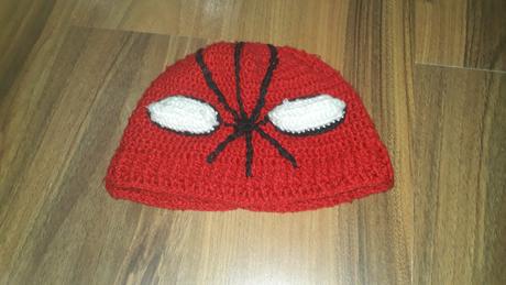 Háčkovaná čiapka spiderman, active,128