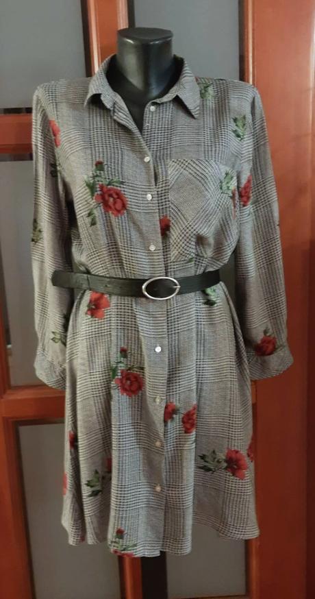 Predám košeľové šaty stradivarius veľ.s, stradivarius,s