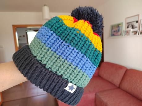 Zimná čiapka - pásikavá, farebná next, next,48