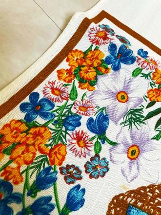 Veľkonočný ľanový obrus / štóla,