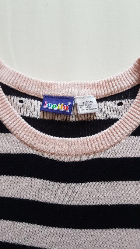 Predám dievčenské vlnené šaty zn. lupilu, lupilu,116