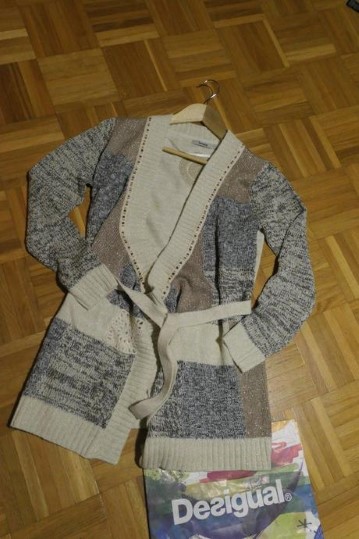 Desigual original luxusny kardigan nepouzivany s-l, desigual,l / m / s