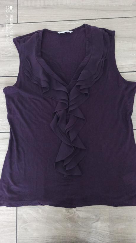 Blúzka s volánmi, h&m,38