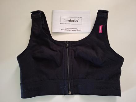 Pooperačná kompresívna podprsenka lipoelastic, 80a