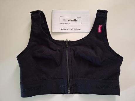 Pooperačná kompresívna podprsenka lipoelastic, 80a