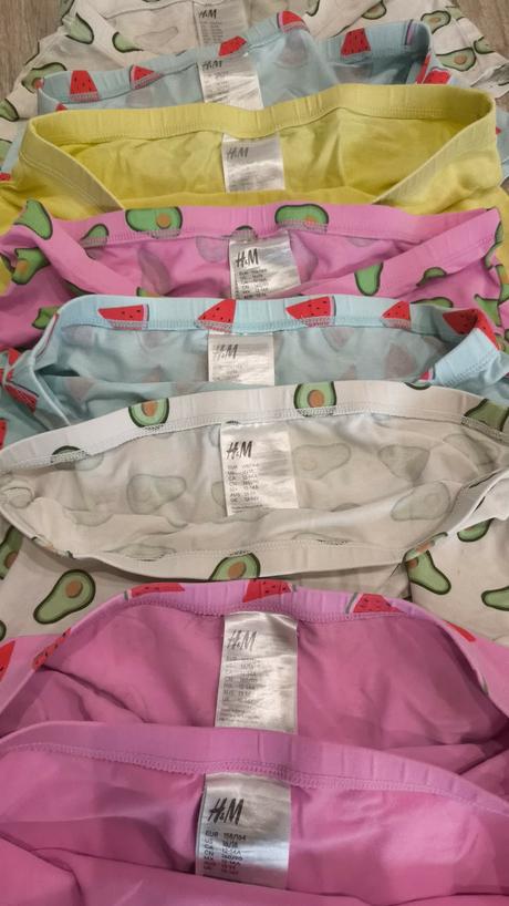 8x nohavicky, h&m,158