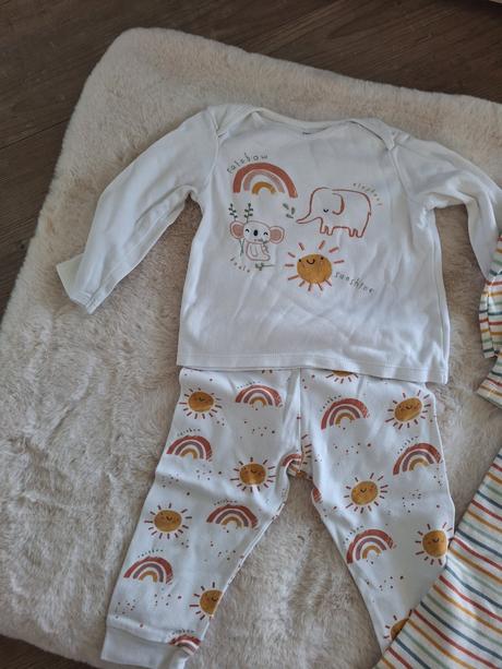 2 dvojdielne pyzamka unisex, f&f,86