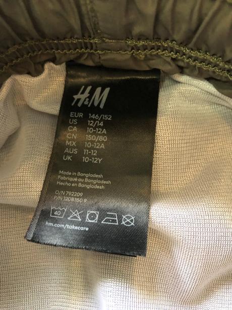 Chlapcenske plavky 10-12 rokov, h&m,146