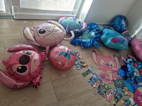 Stich narodeninova vyzdoba set balony,