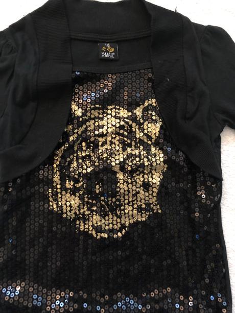 Tričko s flitrami, 116