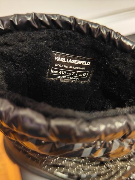 Karl lagerfeld originál luxusné damske cizmy, karl lagerfeld,40