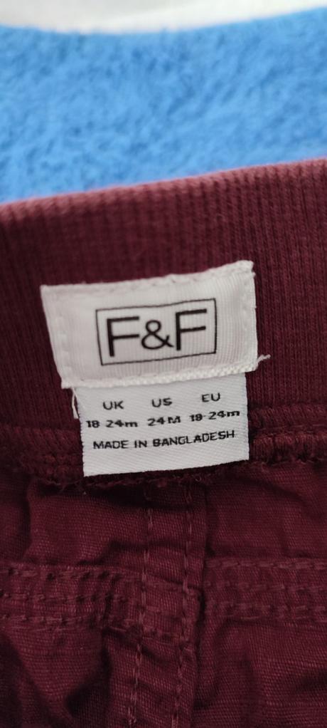 Balík nohavice 86/92, f&f,92