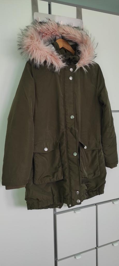 Dievčenská dlhšia zimná bunda - parka, next,170