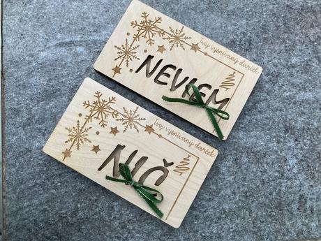 Obálka na peniaze - neviem, nič, 