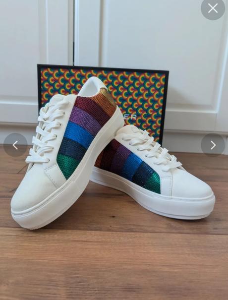 Luxusné kamienkove tenisky kurt geiger 25cm, 39