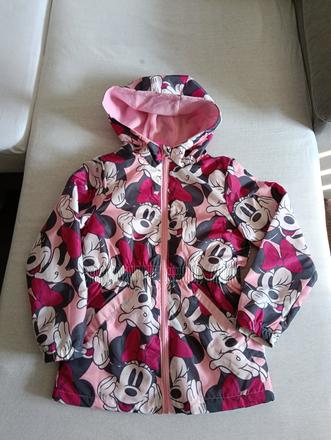 Jarná bunda oblečená 1x, pepco,128