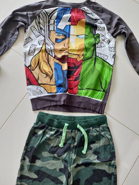 Chlapcenske pyžamo avengers, 158