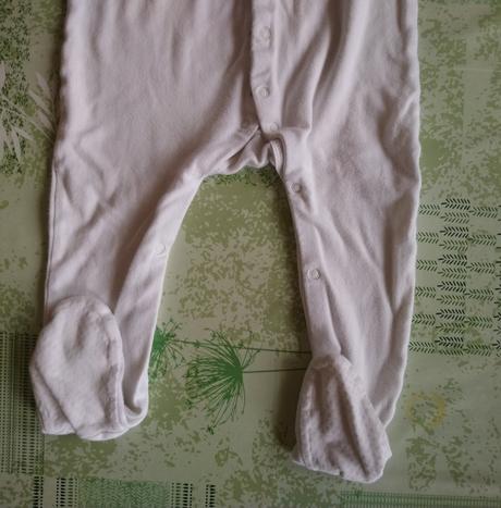 3 ks biele overaly, m, 92 cm, 92