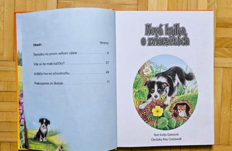 Detská kniha 'nová kniha o zvieratkách' katja epes, 