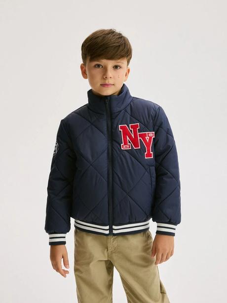 Prešívana nepremokavá bunda bomber, reserved,116 - 170