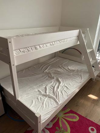 Predám poschodovú posteľ, šírka (cm): 120,dĺžka (cm): 200