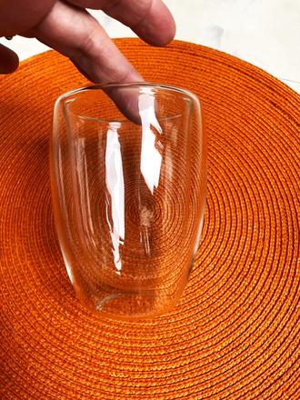 Nerozbitné dvojité poháre na kávu 2 ks, 