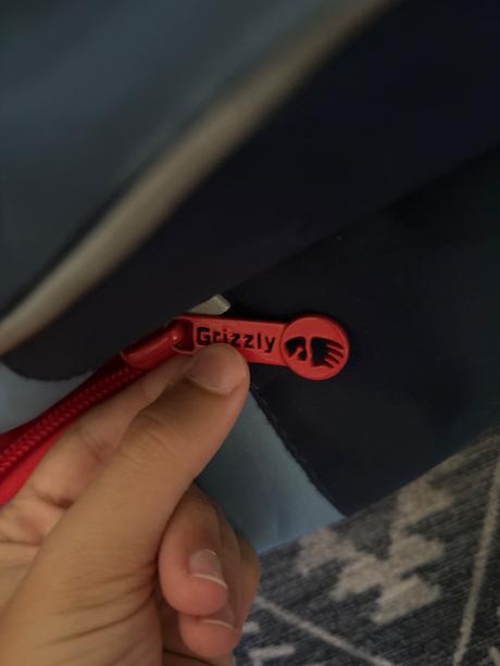 Modrý chlapčenský ruksak grizzly,