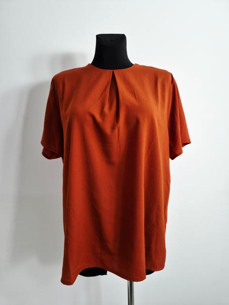 Minimalistická tehlová blúzka terranova, terranova,xl