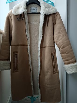 Kožušinová bunda k.zell, l