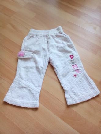 Nohavice 80-86, pinkie,80