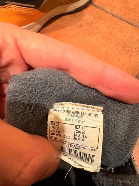 Zimne topanky decathlon 32 s membranou,kozene, decathlon,32