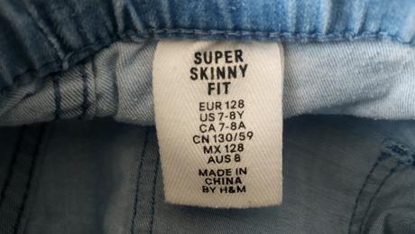 Skinny, h&m,128