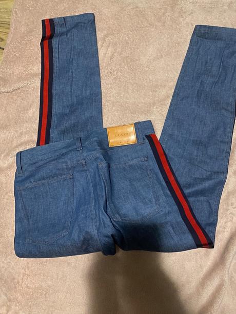 Original gucci džínsy, 32